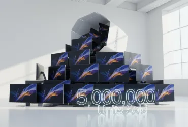 Samsung Display: boom di monitor QD-OLED, superati i 5 milioni di unità