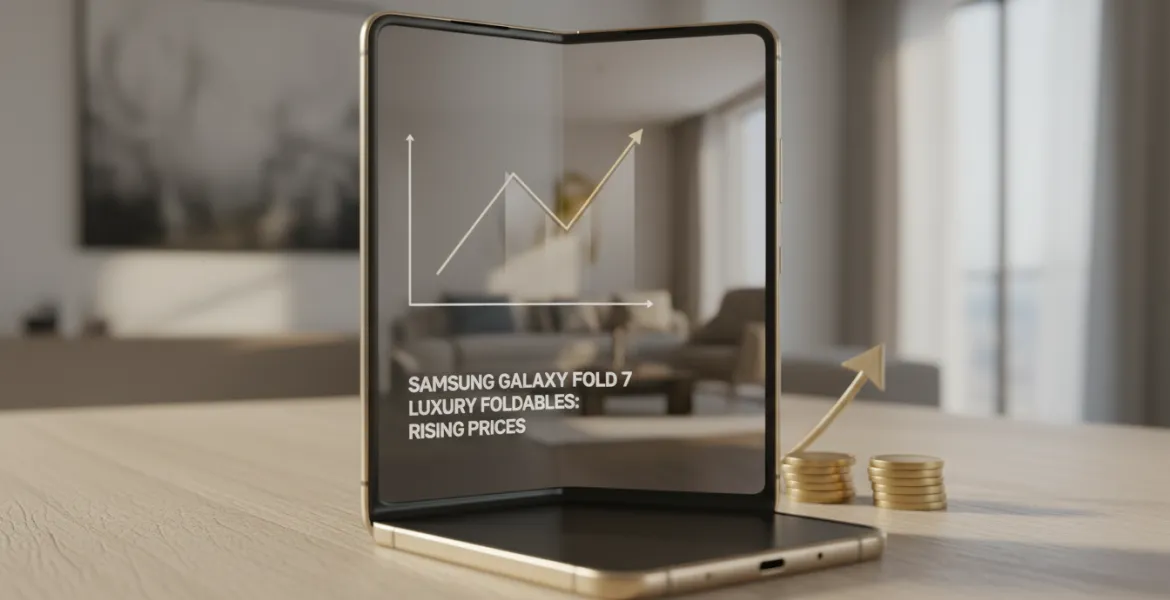 Samsung Galaxy Z Fold 7: Prezzi in rialzo per i pieghevoli di lusso