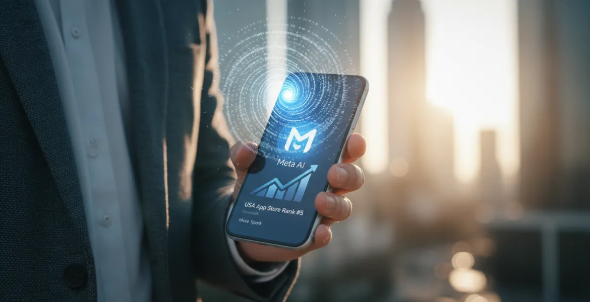 Meta AI ascende: Balzo nella Top 5 dell'App Store USA con la nuova AI Muse Spark