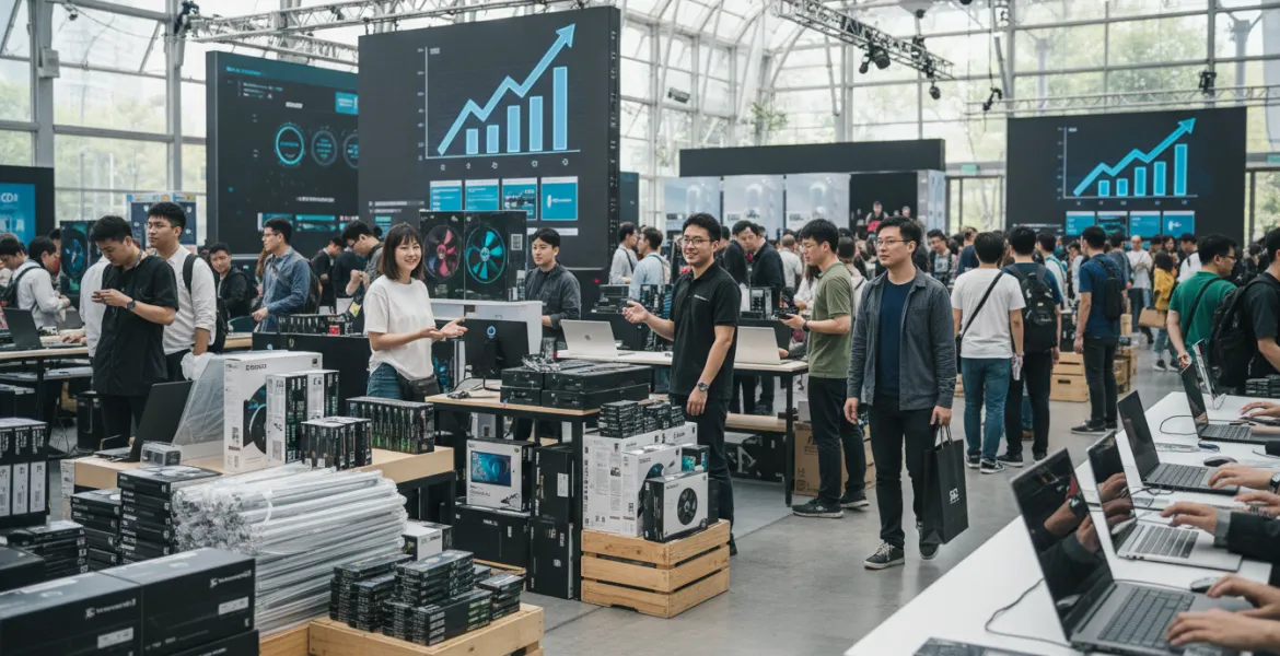 Mercato PC in crescita: boom nel primo trimestre 2024