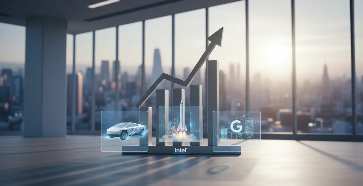 Intel raggiunge nuovi massimi: Impatto di Tesla, SpaceX e Google