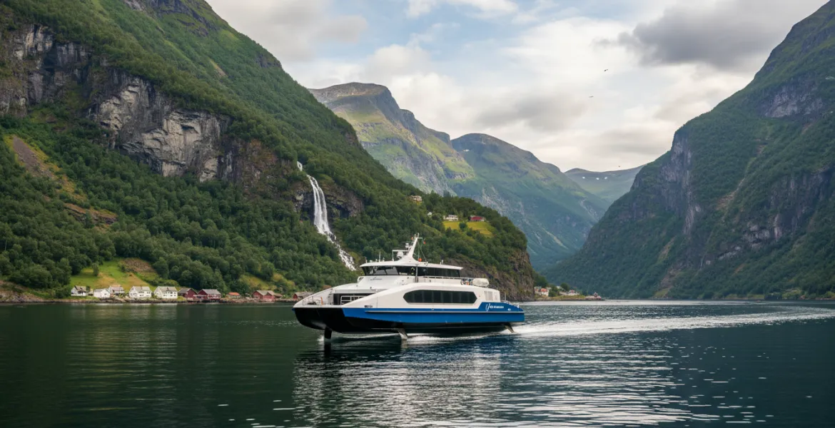 La Norvegia punta sui traghetti elettrici volanti: rivoluzione green nei fiordi