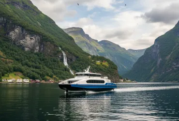 La Norvegia punta sui traghetti elettrici volanti: rivoluzione green nei fiordi