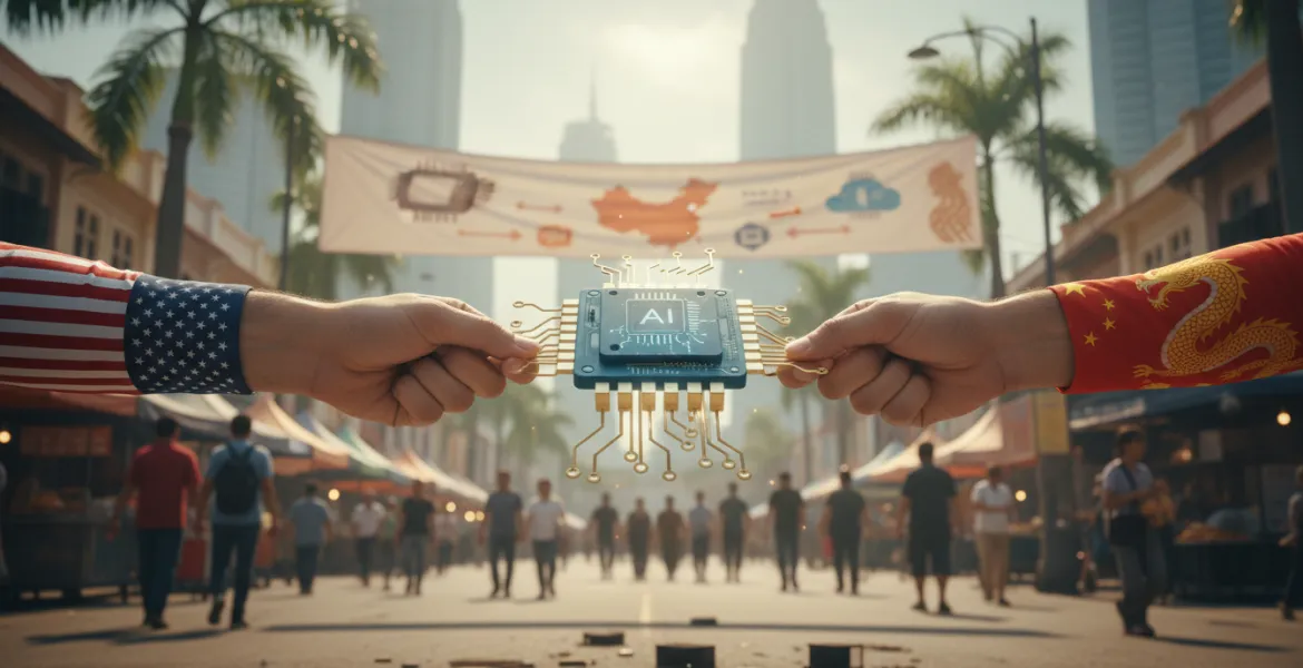 USA vs. Cina: Guerra per i сhip AI si Sposta in Malesia