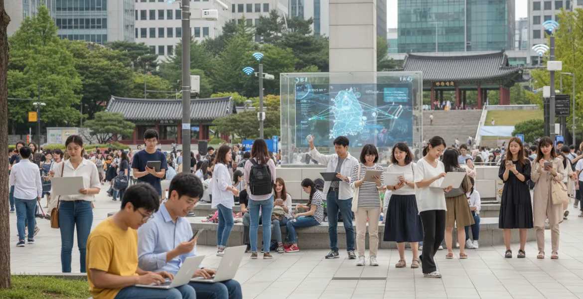 Corea del Sud: Internet gratuito per 7 milioni di utenti