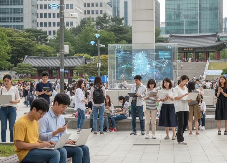 Corea del Sud: Internet gratuito per 7 milioni di utenti