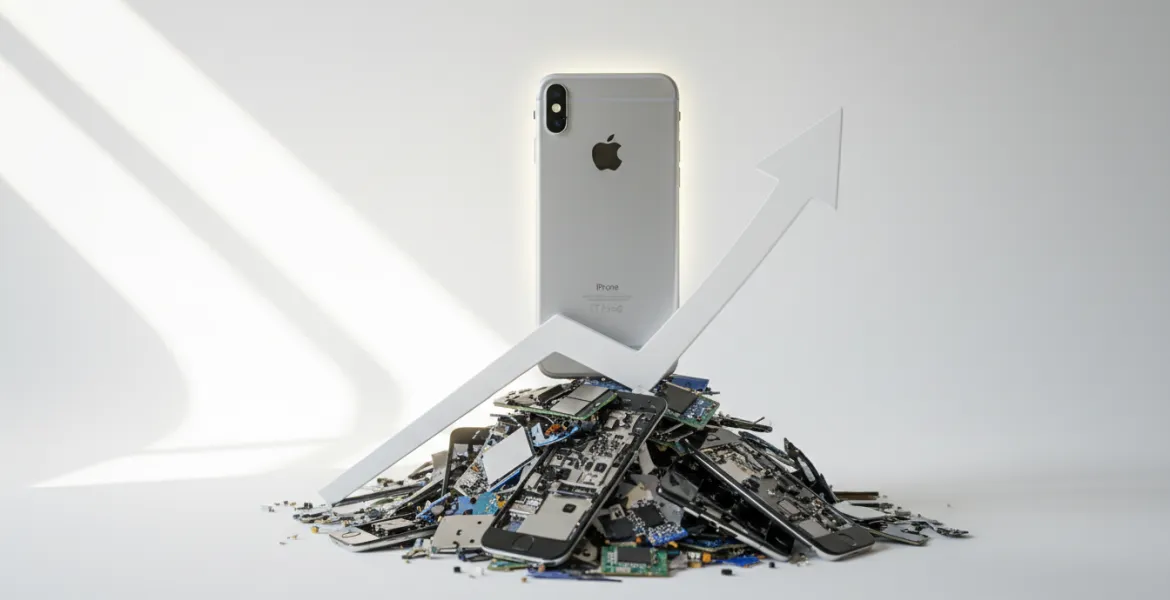 Apple sfida la crisi e conquista la vetta del mercato smartphone nel primo trimestre