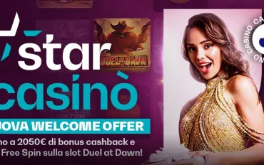 Giochi online, StarCasinò rinnova la sua Welcome Offer