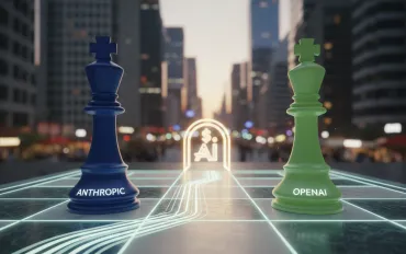 Anthropic sfida OpenAI nel mercato AI a pagamento: sorpasso in vista