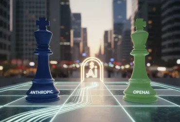 Anthropic sfida OpenAI nel mercato AI a pagamento: sorpasso in vista