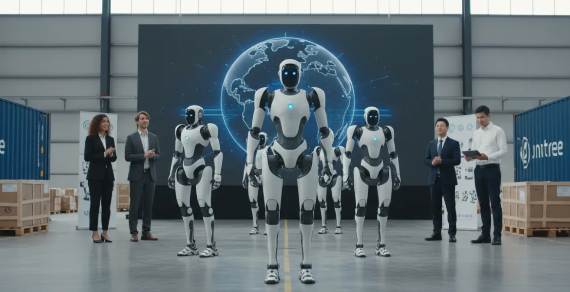 Unitree Robotics sbarca nel mercato globale con i suoi robot umanoidi