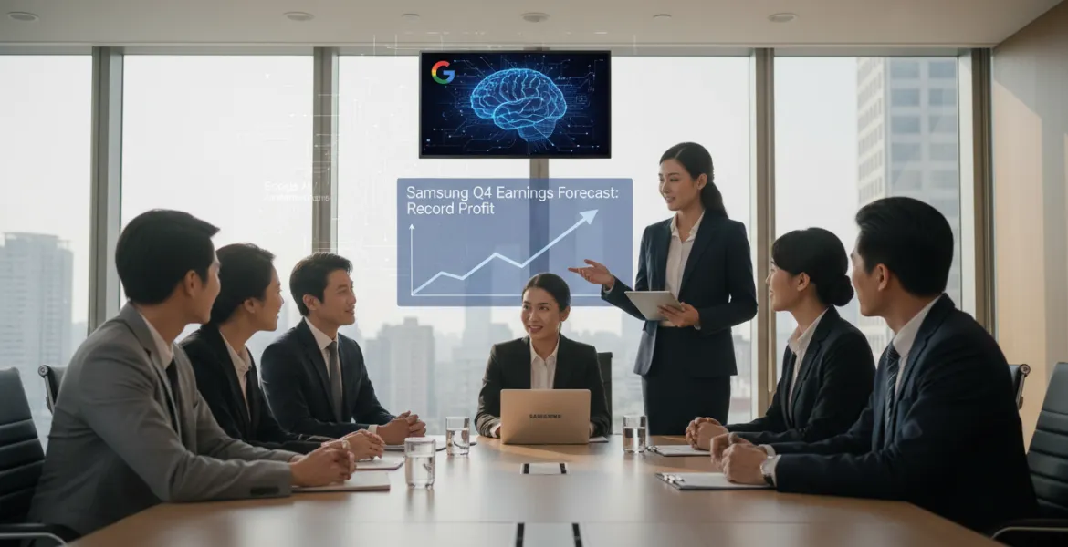 Samsung sfida i timori: utile record previsto nonostante l'algoritmo AI di Google