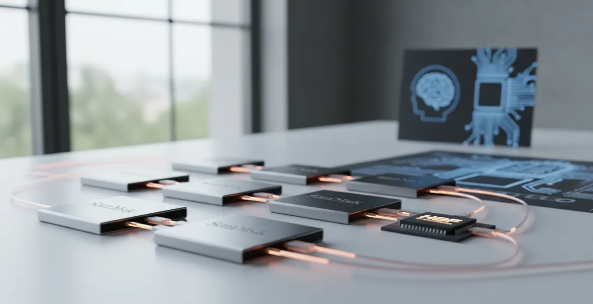 SanDisk rivoluziona la memoria: Arriva HBF, l'alternativa all'HBM per l'AI