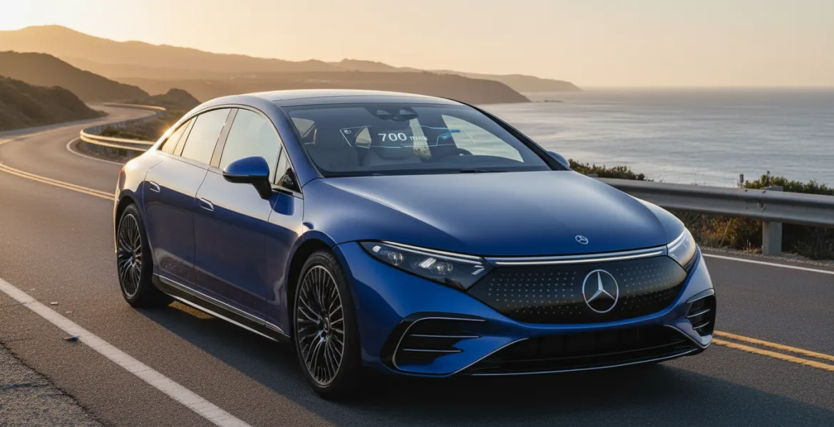 Mercedes EQS: Nuova autonomia record e intelligenza artificiale a bordo