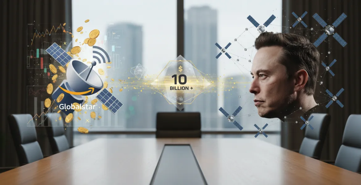 Amazon sfida Elon Musk: acquisizione miliardaria di Globalstar per competere con Starlink