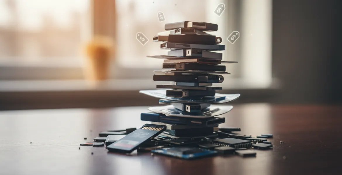 Memorie USB e SD alle stelle: la crisi dei chip fa impennare i prezzi