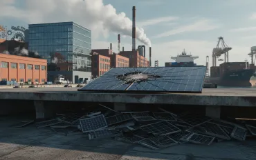 La Cina minaccia il monopolio solare USA: stop alle forniture di impianti fotovoltaici