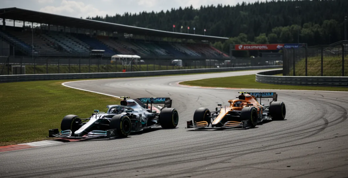 Test Pirelli a Nürburgring: Mercedes e McLaren in pista per le nuove gomme 2025