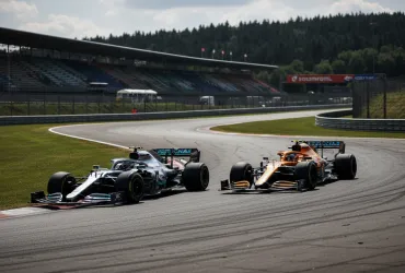 Test Pirelli a Nürburgring: Mercedes e McLaren in pista per le nuove gomme 2025