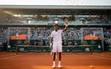 Roland Garros celebra l'addio di Monfils con una serata di tennis, musica e spettacolo