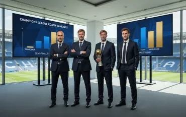 Champions League: I semifinalisti dominano la classifica degli allenatori