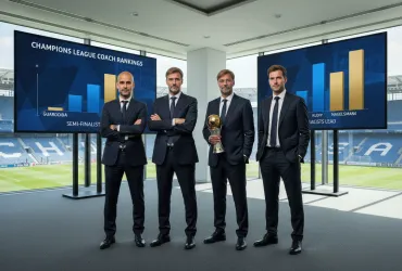 Champions League: I semifinalisti dominano la classifica degli allenatori