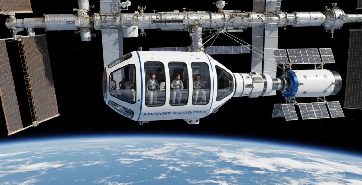 Turismo spaziale: Voyager Technologies verso la ISS nel 2028