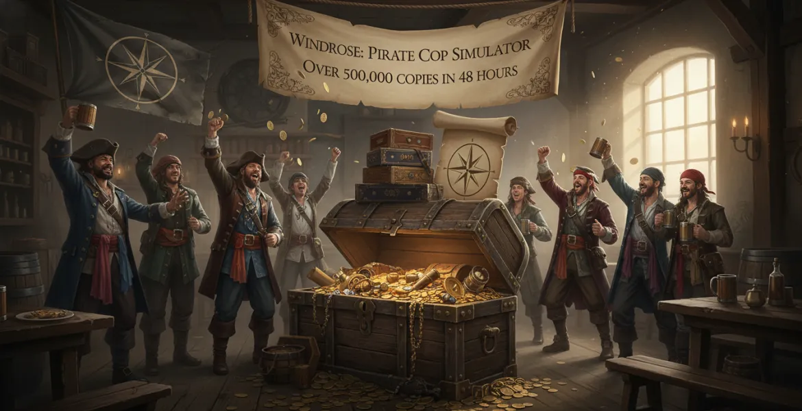 Windrose: Simulatore di Pirati Coop supera le 500.000 copie in 48 ore