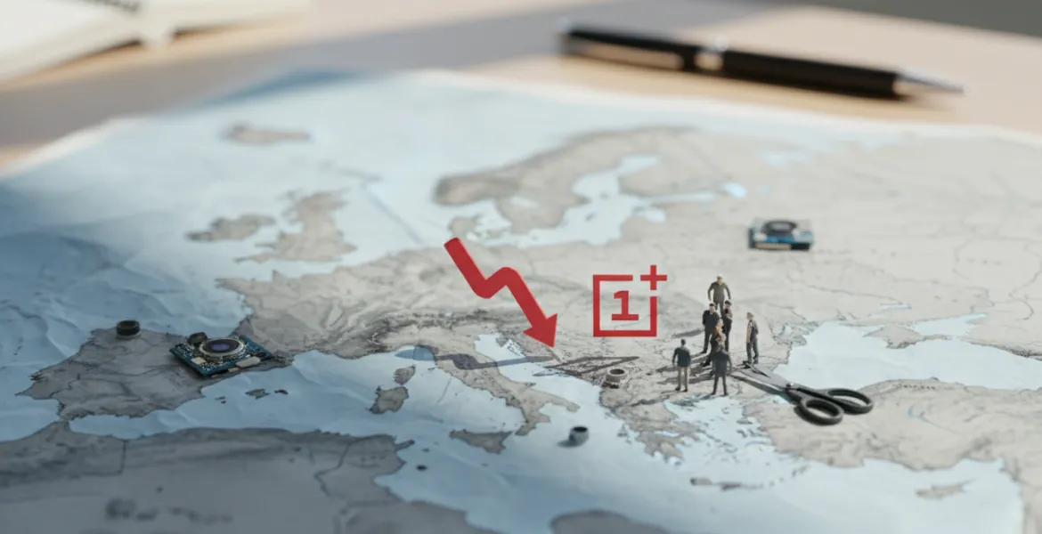 OnePlus ridimensiona l'Europa: tagli al personale e cambio di strategia