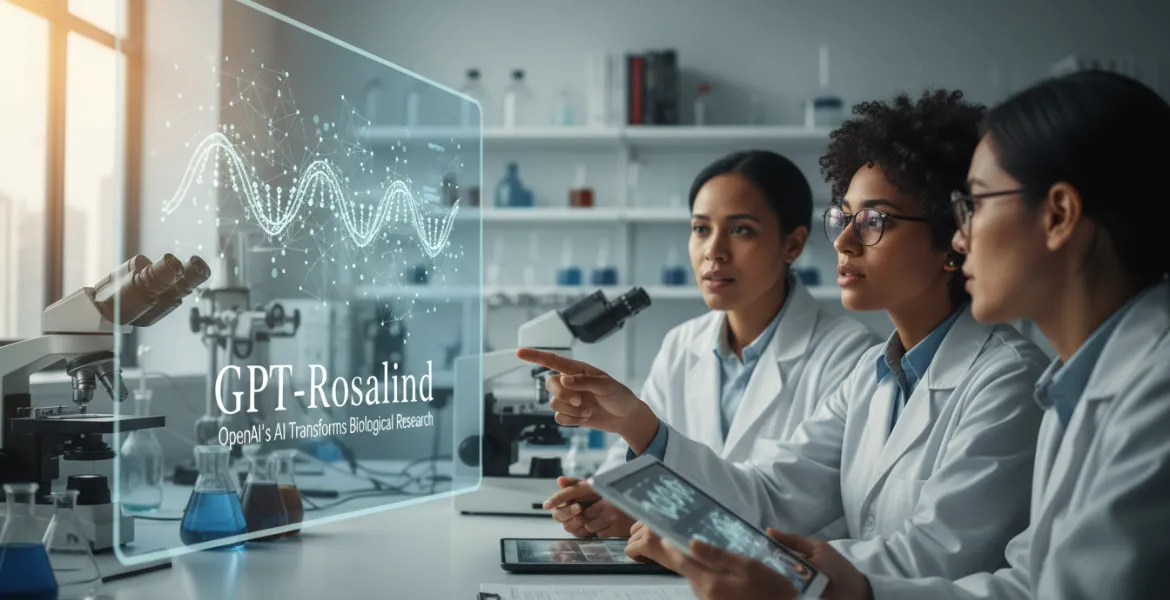 GPT-Rosalind: L'IA di OpenAI rivoluziona la ricerca biologica