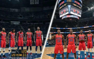 Detroit Pistons: Dalla disfatta al dominio in due stagioni