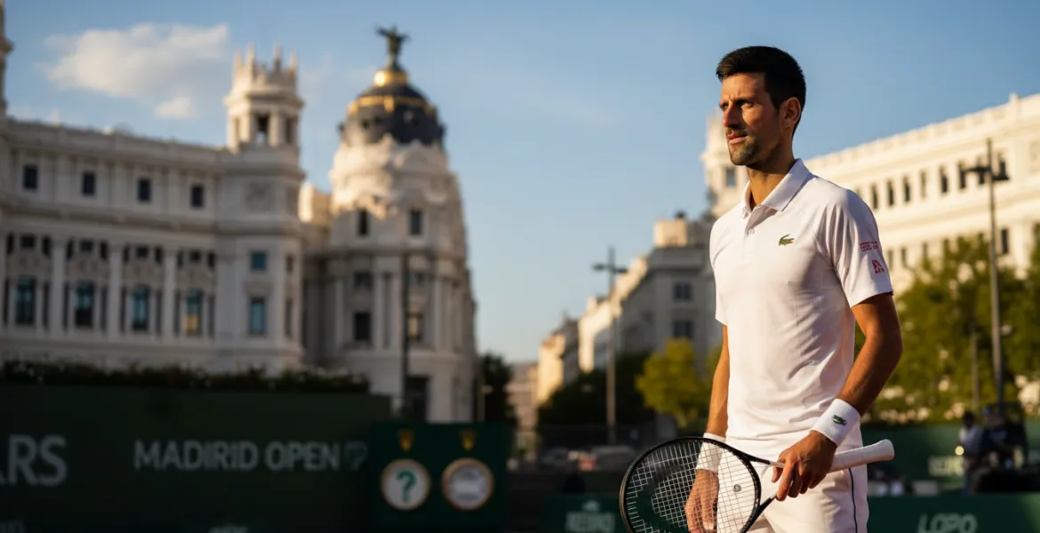 Dubbio su Madrid: Djokovic incerto sulla sua partecipazione