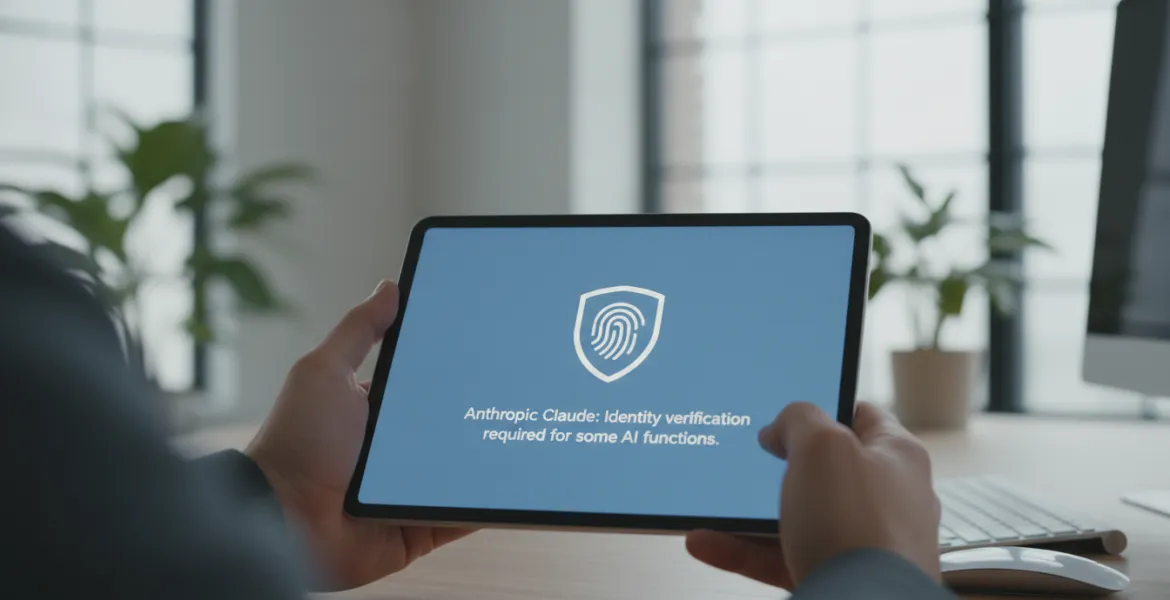 Anthropic Claude: Verifica dell'identità obbligatoria per alcune funzioni AI