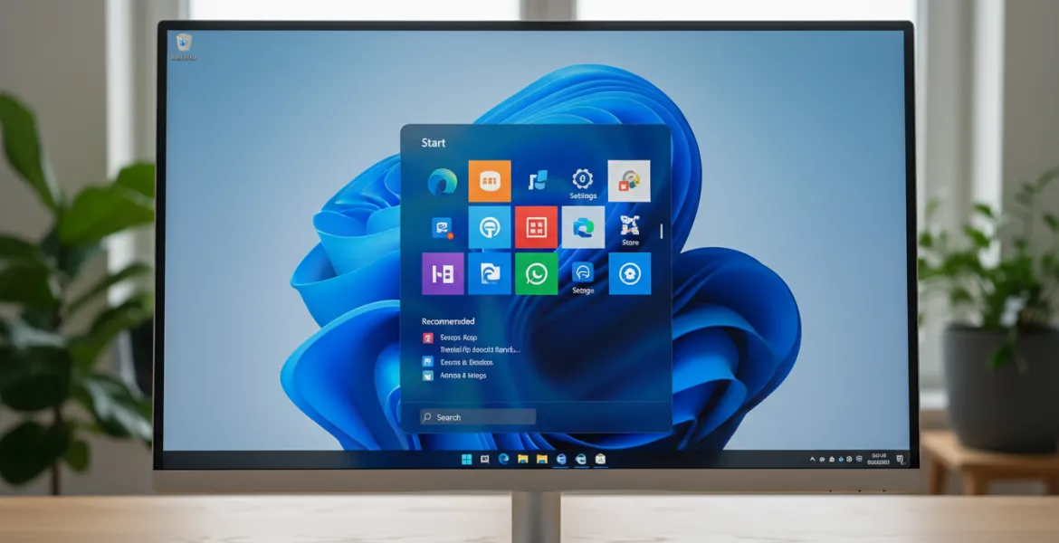 Windows 11: Rivoluzione nel menu start con il nuovo design WinUI 3