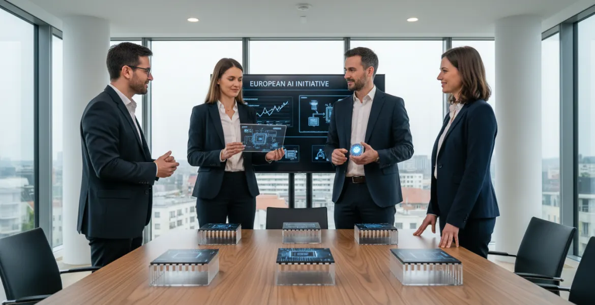 Sfida a Nvidia: startup europee lanciano chip AI più efficienti