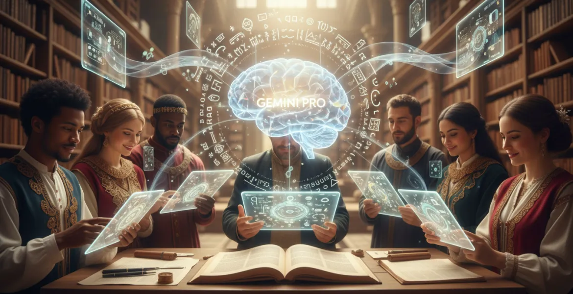 IA e lingue rare: Gemini Pro abbatte le barriere linguistiche