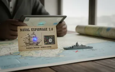 Spionaggio Navale 2.0: Una cartolina Bluetooth svela la posizione di una nave da Guerra Olandese