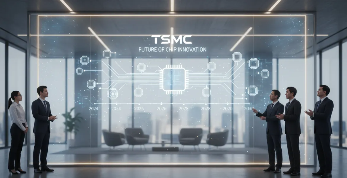 TSMC domina il futuro dei chip: roadmap svelata fino al 2030
