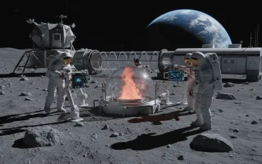 NASA studia i fuochi sulla Luna: una missione per la sicurezza degli astronauti