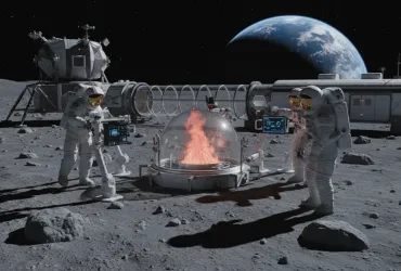 NASA studia i fuochi sulla Luna: una missione per la sicurezza degli astronauti