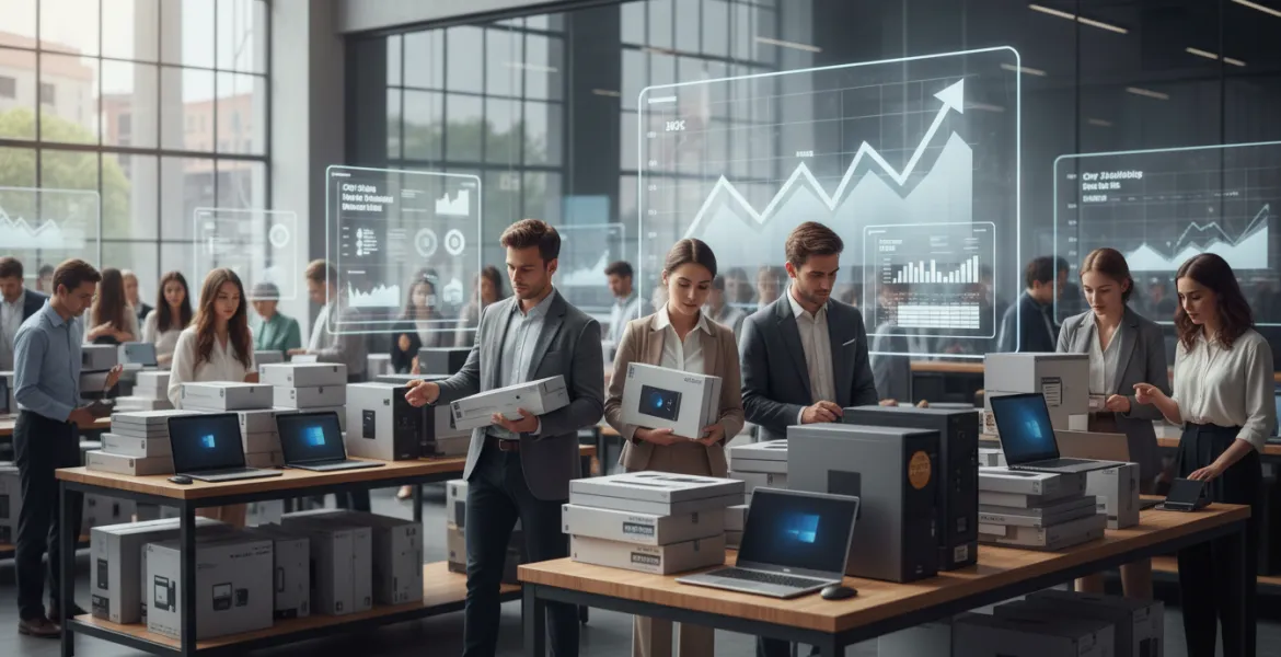 Mercato PC in ripresa: boom di vendite nel primo trimestre 2026