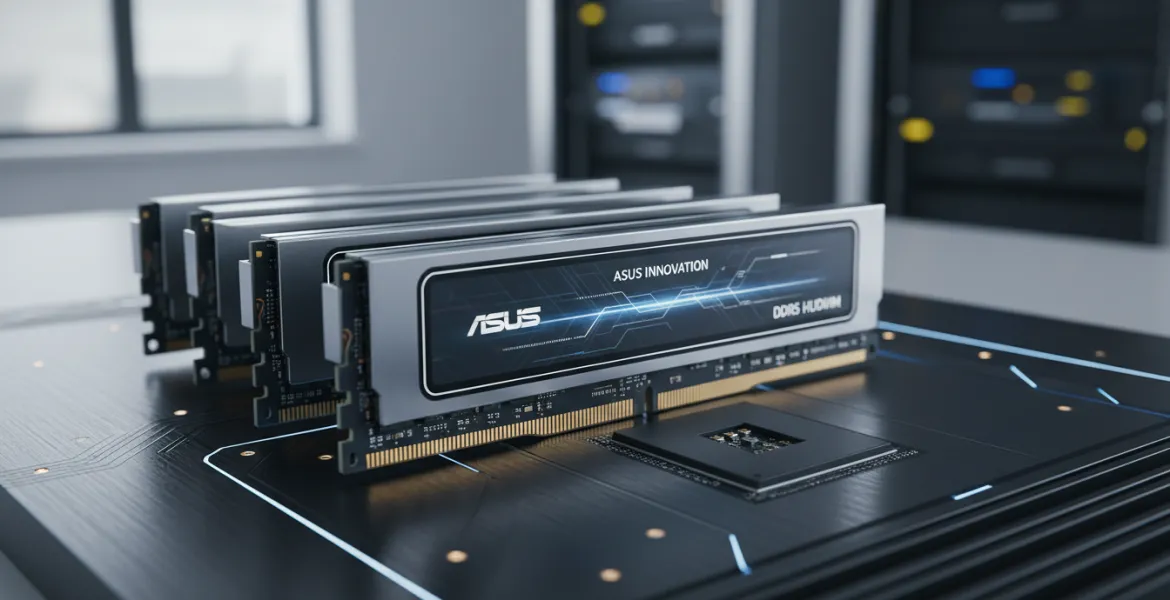 Asus sperimenta con memorie DDR5 HUDIMM: una rivoluzione in arrivo