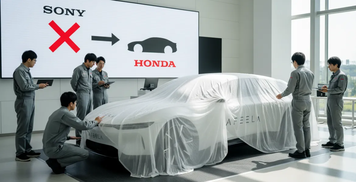 Sony e Honda: Fine della strada per le auto Afeela, ma la partnership continua