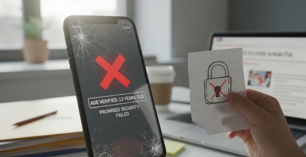 UE: App di verifica dell'età violata facilmente, sicurezza promessa inesistente