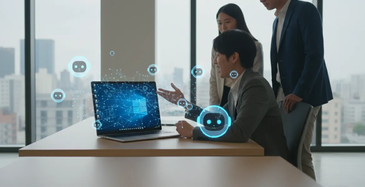 Microsoft punta forte sull'IA: agenti intelligenti in arrivo su Windows 11