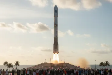 Blue Origin raggiunge un traguardo storico: Lancio orbitale con razzo riutilizzato