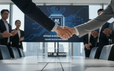 Alphabet e Marvell: La Nuova alleanza per i chip IA di Google