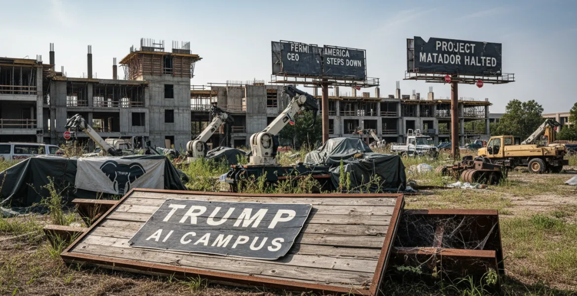 Crisi per il campus IA di Trump: si dimette il CEO di Fermi America e il Project Matador frena