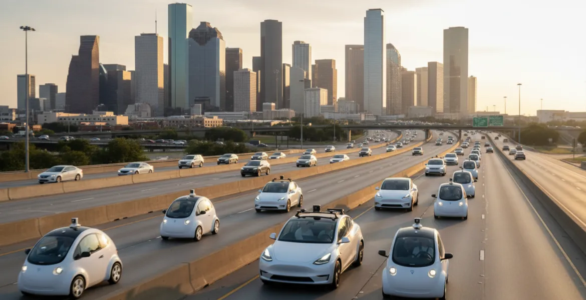 Tesla accelera sui Robotaxi: il servizio si espande a Houston e Dallas mentre cresce la sfida con Waymo