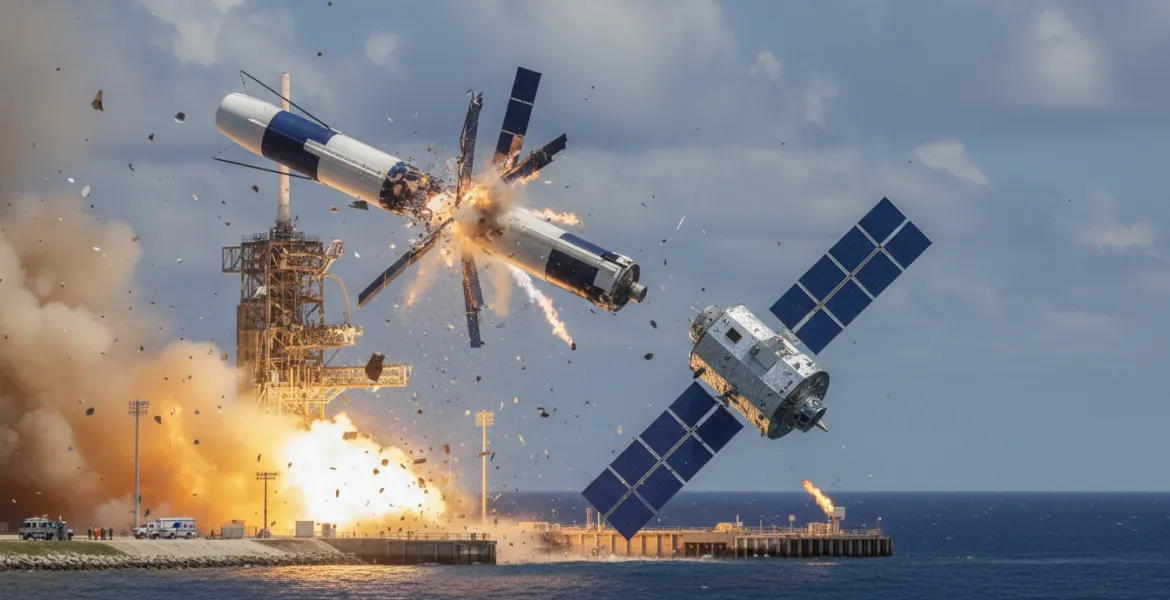 New Glenn di Blue Origin fallisce il lancio: perso il satellite gigante BlueBird 7